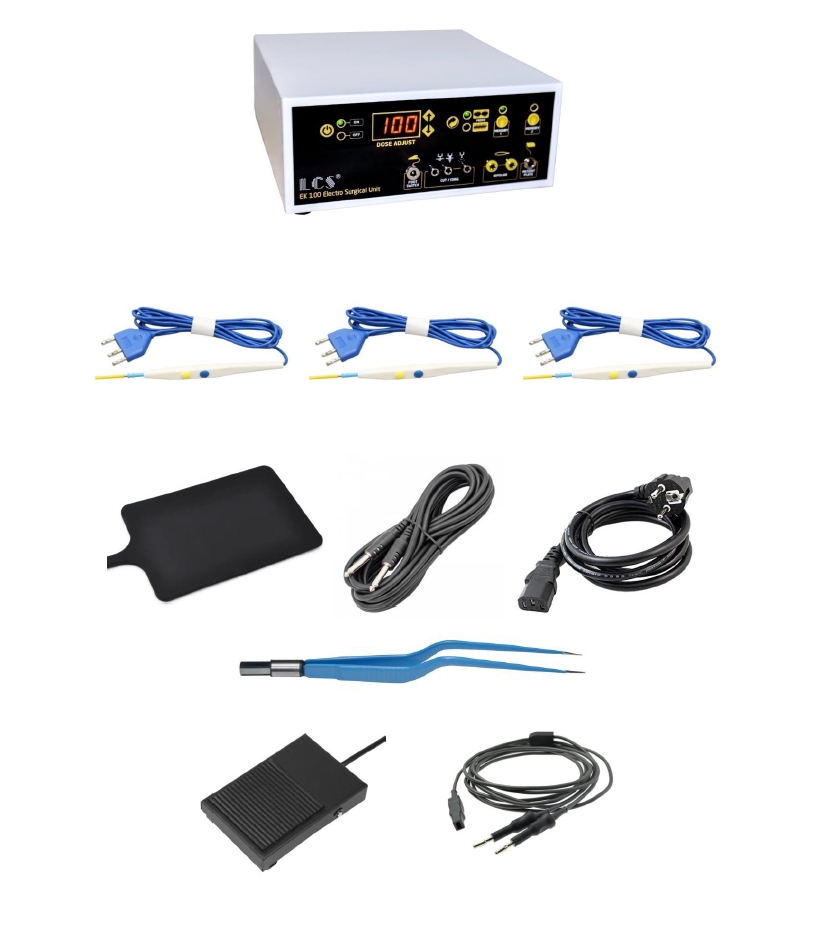 Lcs Ek100 Elektro Koter 100 Watt Monopolar Bipolar Paket 1