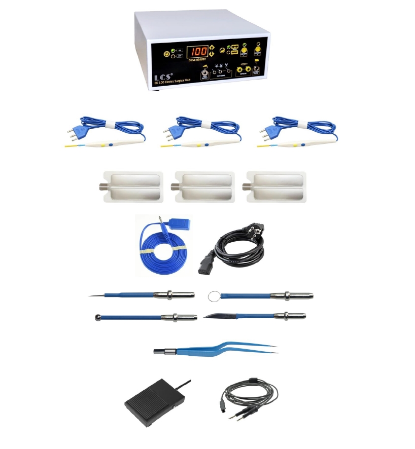 Lcs Ek100 Elektro Koter 100 Watt Monopolar Bipolar Paket 4