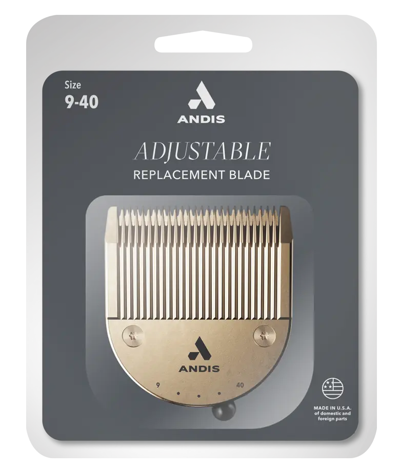 Andis 5-in-1 Ayarlanabilir - Gold | Pet Tıraş Makinesi Bıçağı (40-30-15-10-9) (73550)