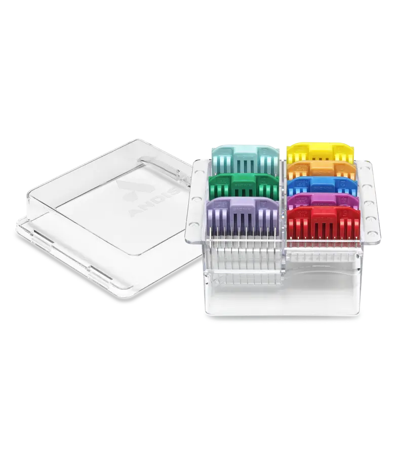 Andis Ayarlanabilir Bıçak Uyumlu | Paslanmaz Çelik 8’li Tarak Seti (24650)