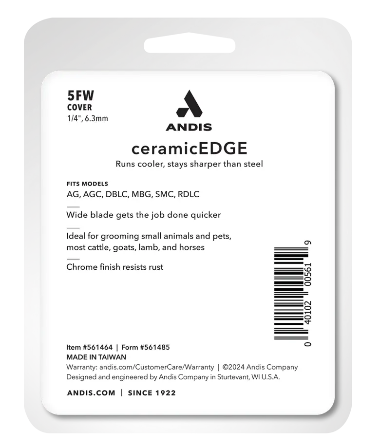 Andis CeramicEdge® #5FW Numara | Pet Tıraş Makinesi Bıçağı (561464)