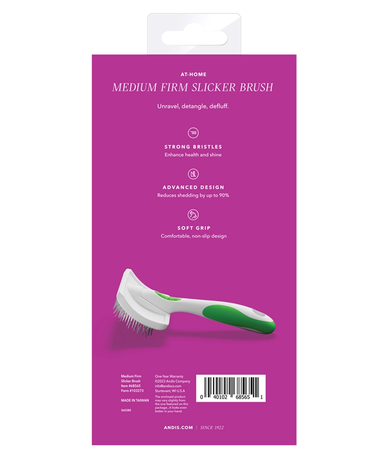 Andis Orta Sertlikte Kedi/Köpek | Tüy Fırçası (68565)