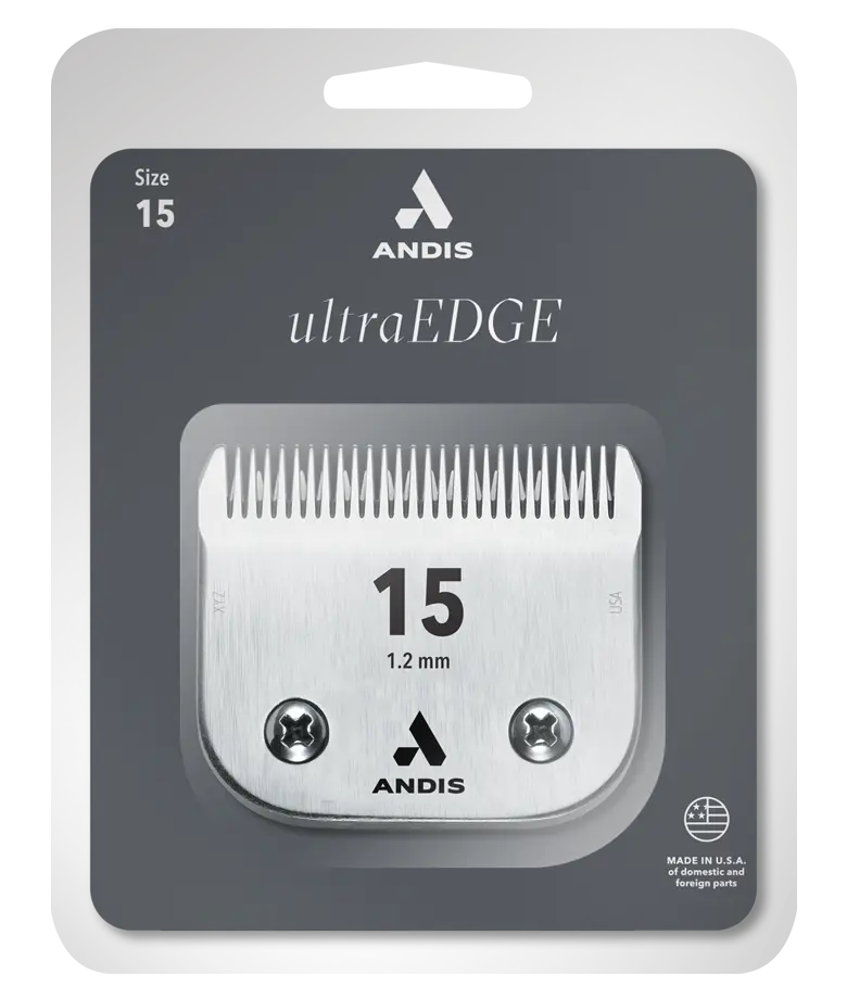 Andis UltraEdge® #15 Numara | Pet Tıraş Makinesi Bıçağı (64072)