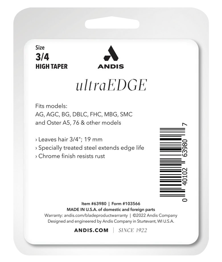 Andis UltraEdge® 3/4HT Numara | Pet Tıraş Makinesi Bıçağı (63980)