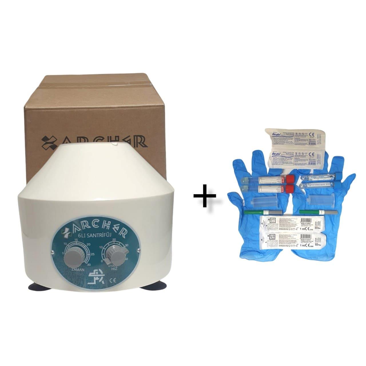 Archer 6 Lı Santrifüj Cihazı + Başlangıç  Seti