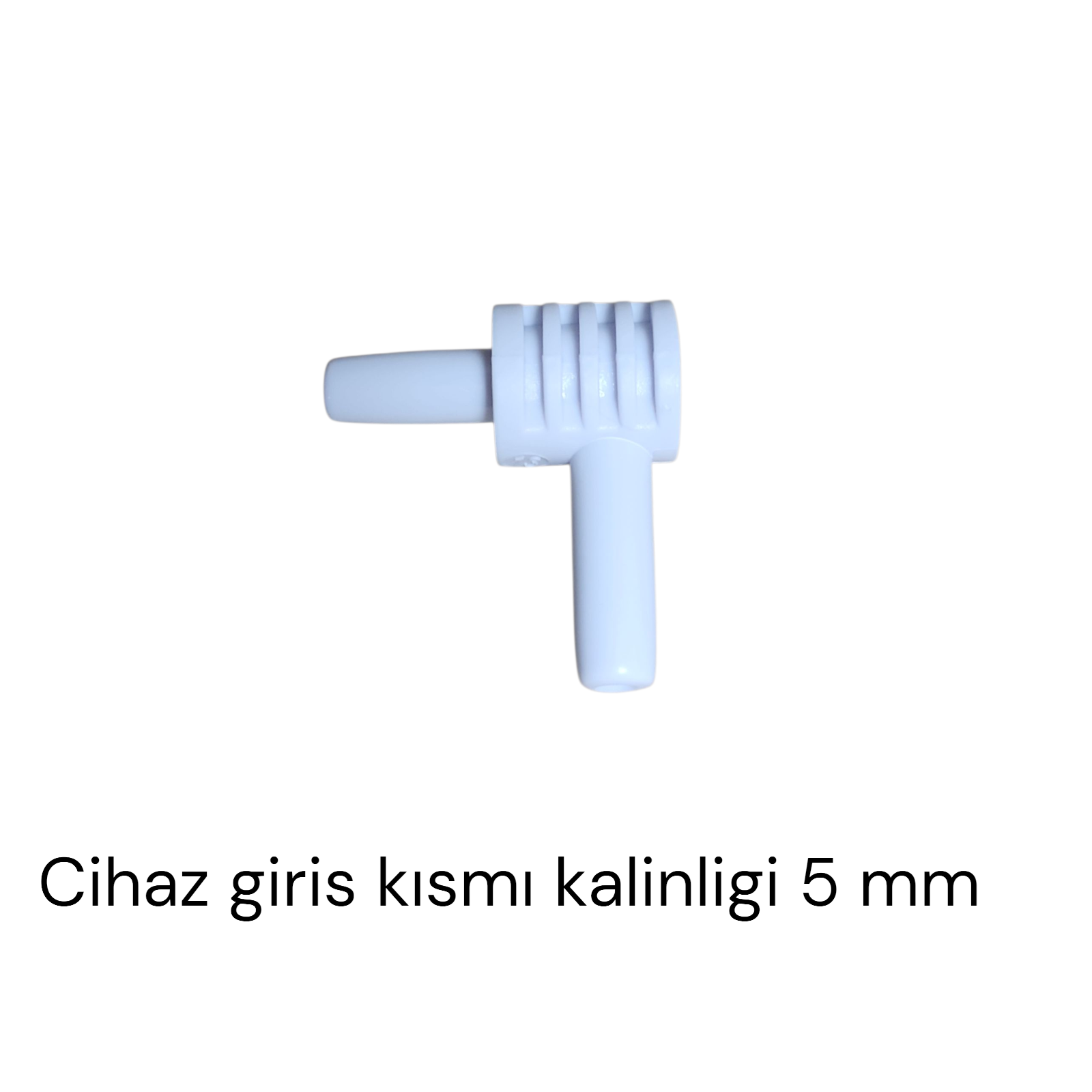 Archer Dijital Tansiyon Aleti Konnektör Jak Bağlantı Aparatı Beyaz L Tıp 5 Mm