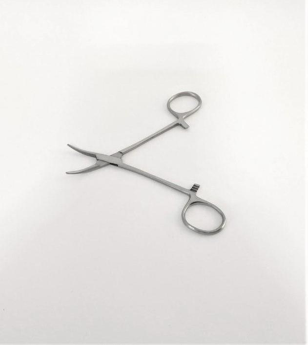 Archer Eğri Uçlu Portegü (İğne Tutucu) Mosquito Pensi 12 Cm