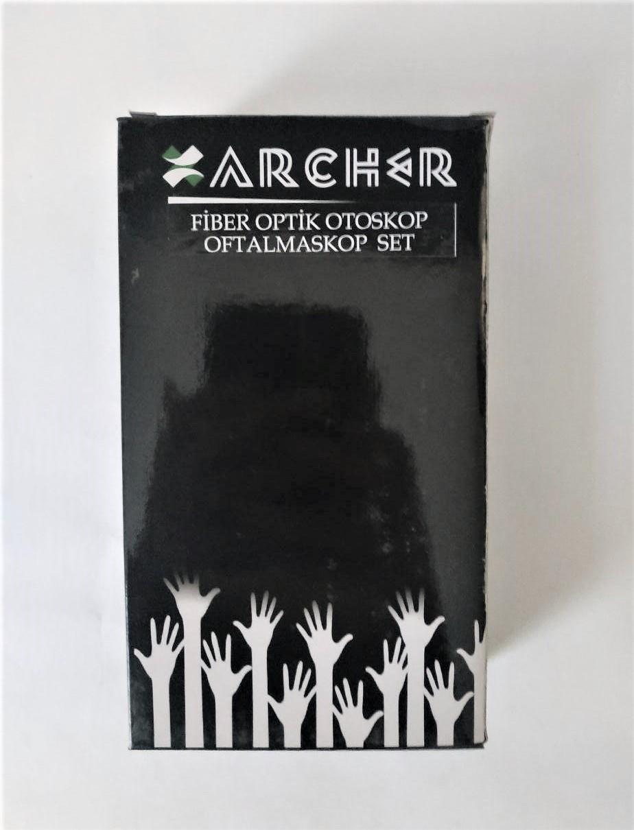 Archer Ekonomik Otoskop Oftalmaskop Seti Tek Handle