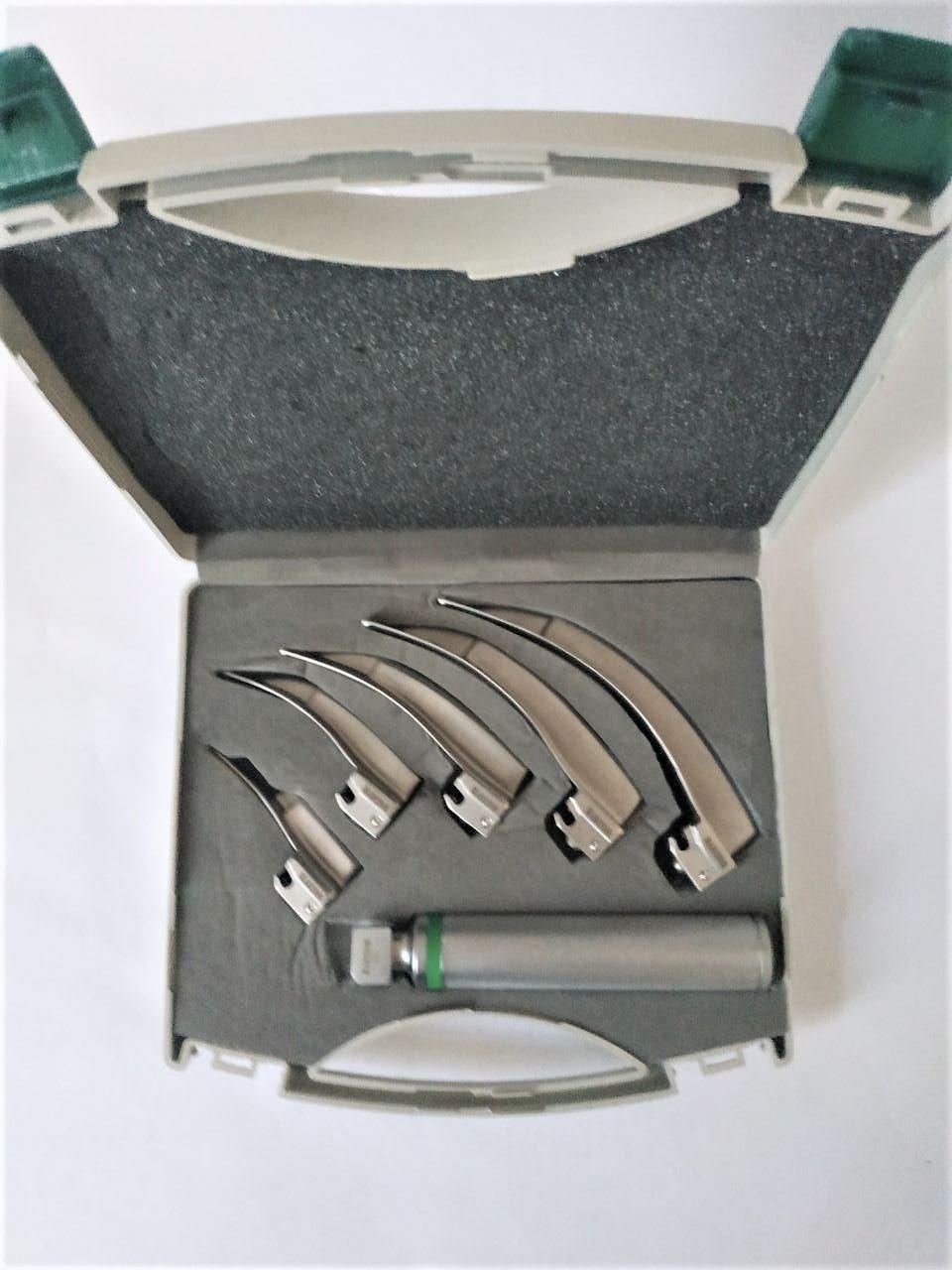 Archer Fiber Optik Laringaskop Seti 5 Blade G Profile No:01234