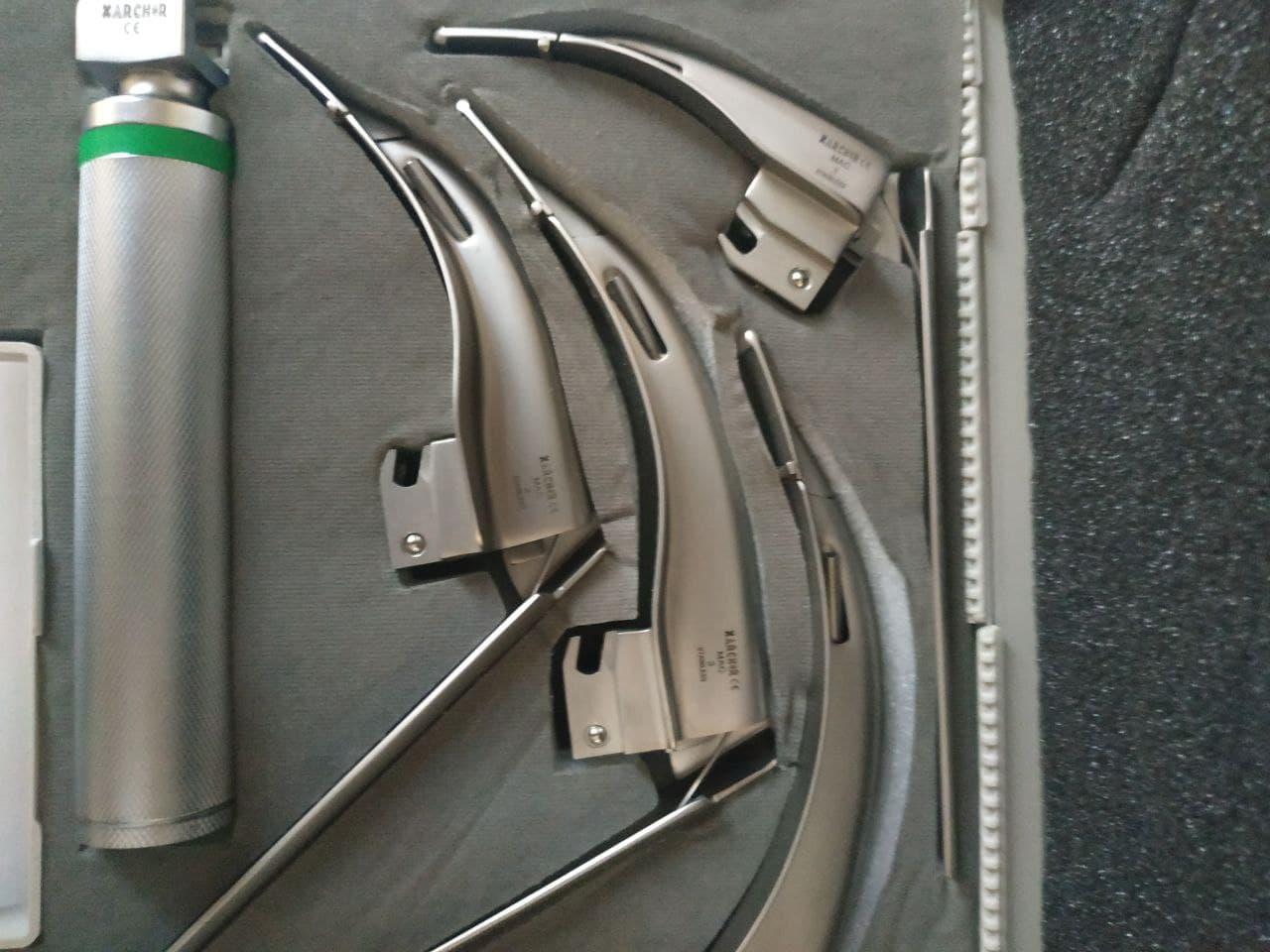 Archer Fİber Optik Laringaskop Seti Flexi Zor Entübasyon 4 Blade No: 1234