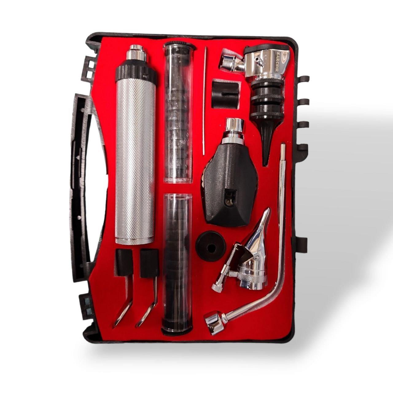 Archer Lüx Diagnostik Set Ent Otoskopoftalmaskop Set