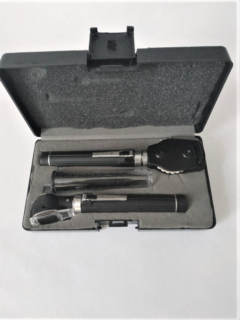 Archer Otoskop Oftalmaskop Seti Çift Handle