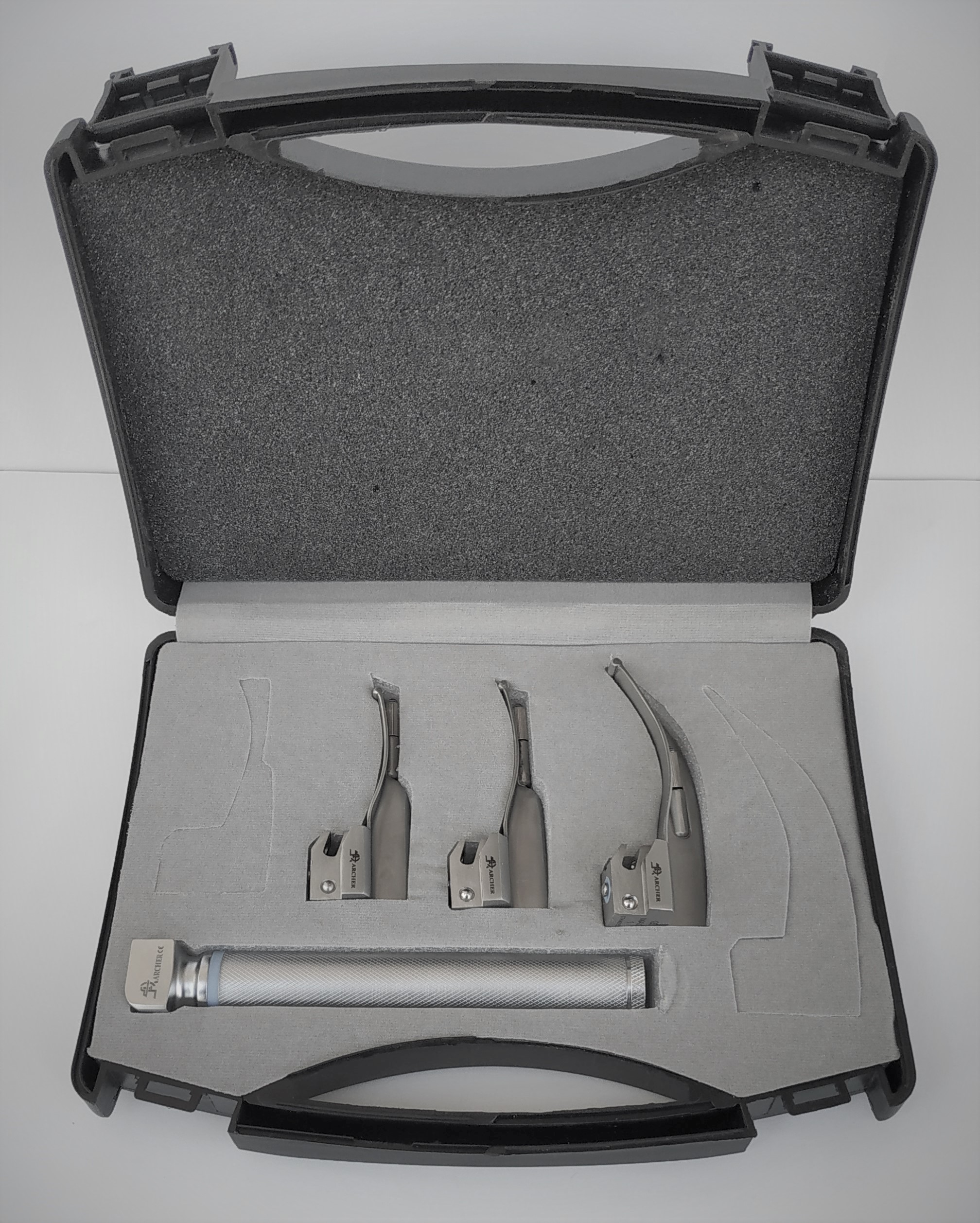 Archer Pedİatrİk Larİngaskoplarİngoskop Set No:0001 EĞrİ Blade