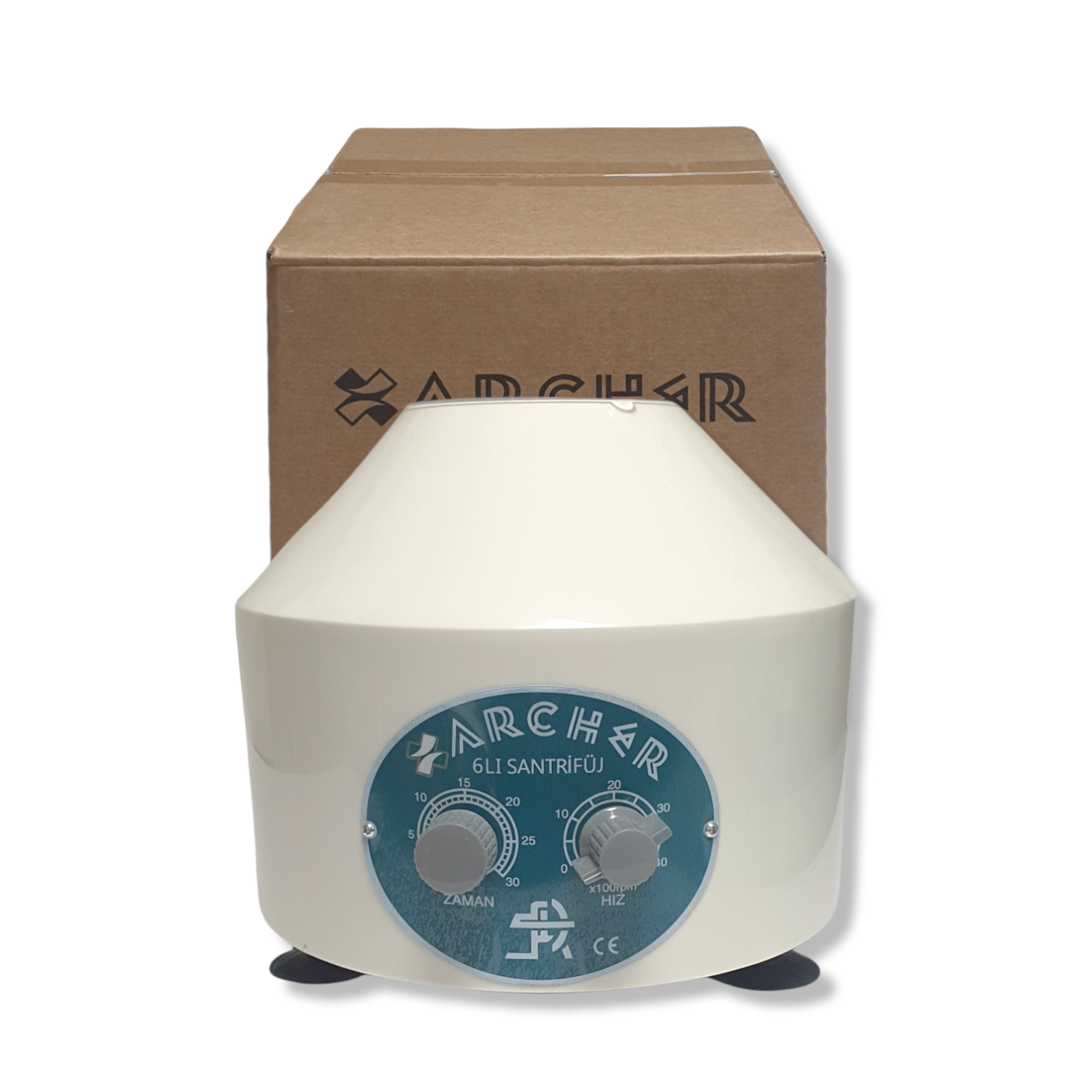 Archer Santrifüj Cihazı 6 Tüplü , Laboratuar, Aile Hekimliği Veterinerler İçin Uygun