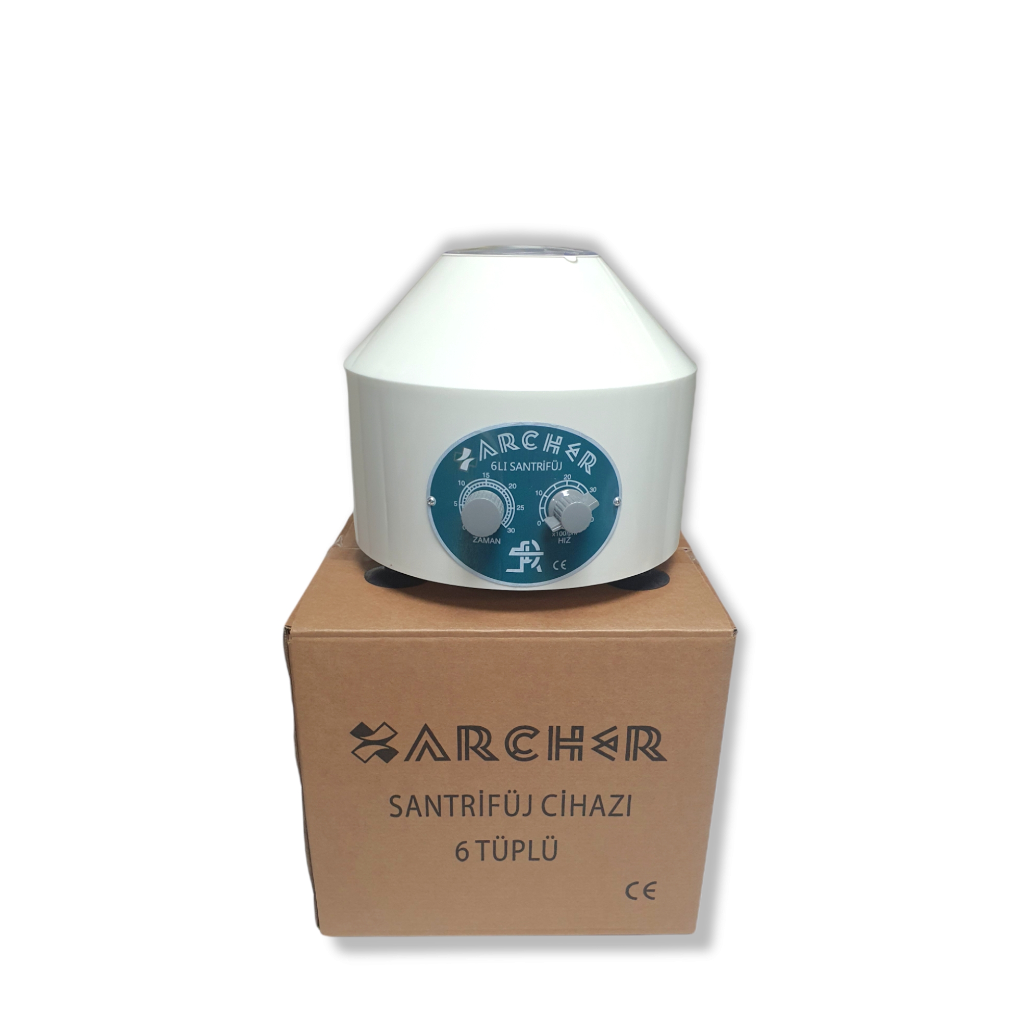 Archer Santrifüj Cihazı 6 Tüplü , Laboratuar, Aile Hekimliği Veterinerler İçin Uygun