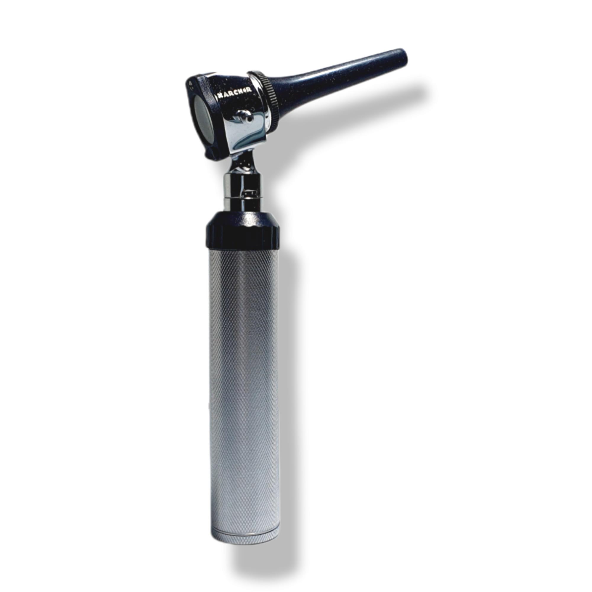 Archer Veteriner Otoskop Seti Metal Handle Led Beyaz ışık