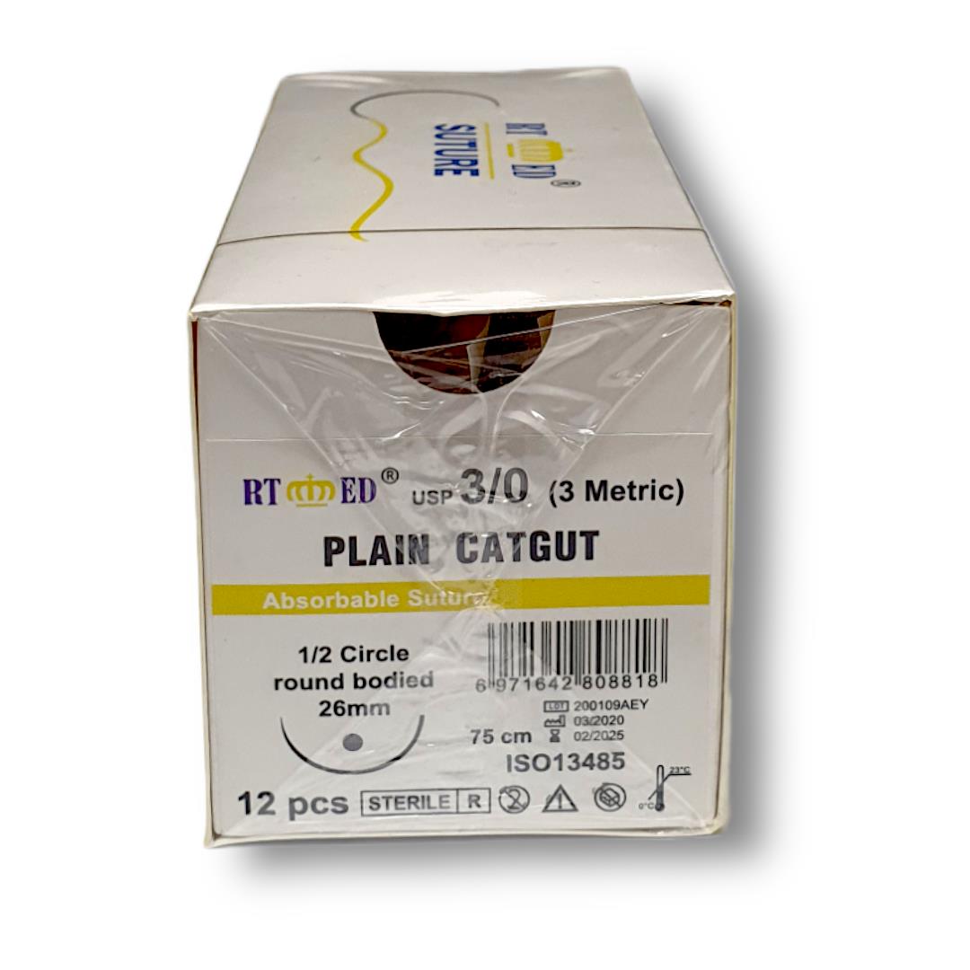 Kat Küt Katküt Sünnet İpliği 12 Li No:3/0 Yuvarlak