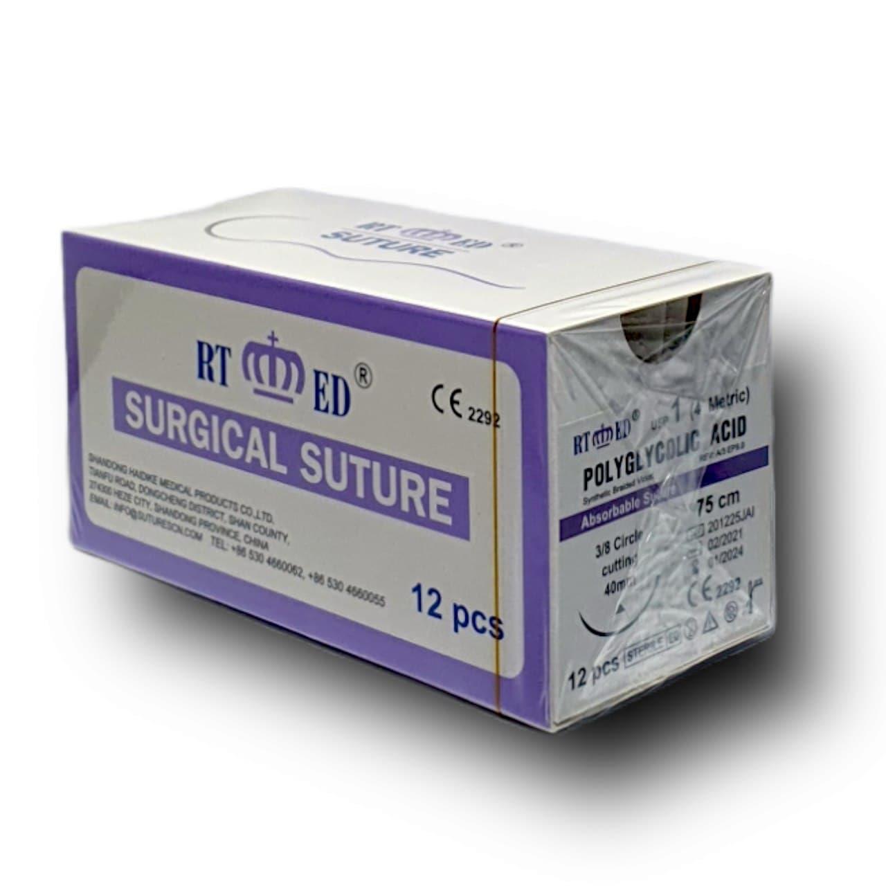 Pga (polyglycolic) Emilebilir No:1 Keskin Cerrahi İplik Sütur