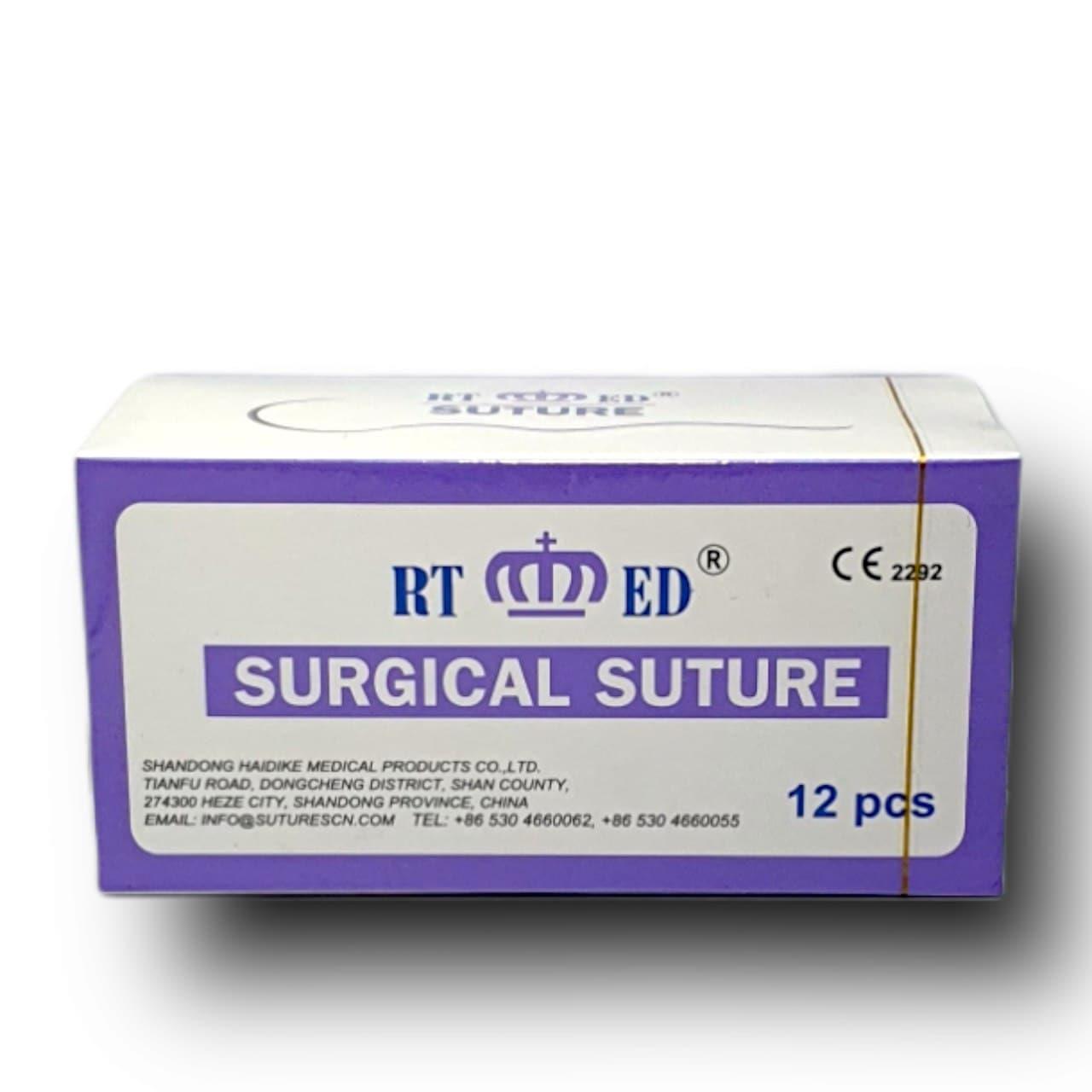 Pgla (polyglactin) Emilebilir No: 3.0 Keskin Cerrahi İplik Sütur