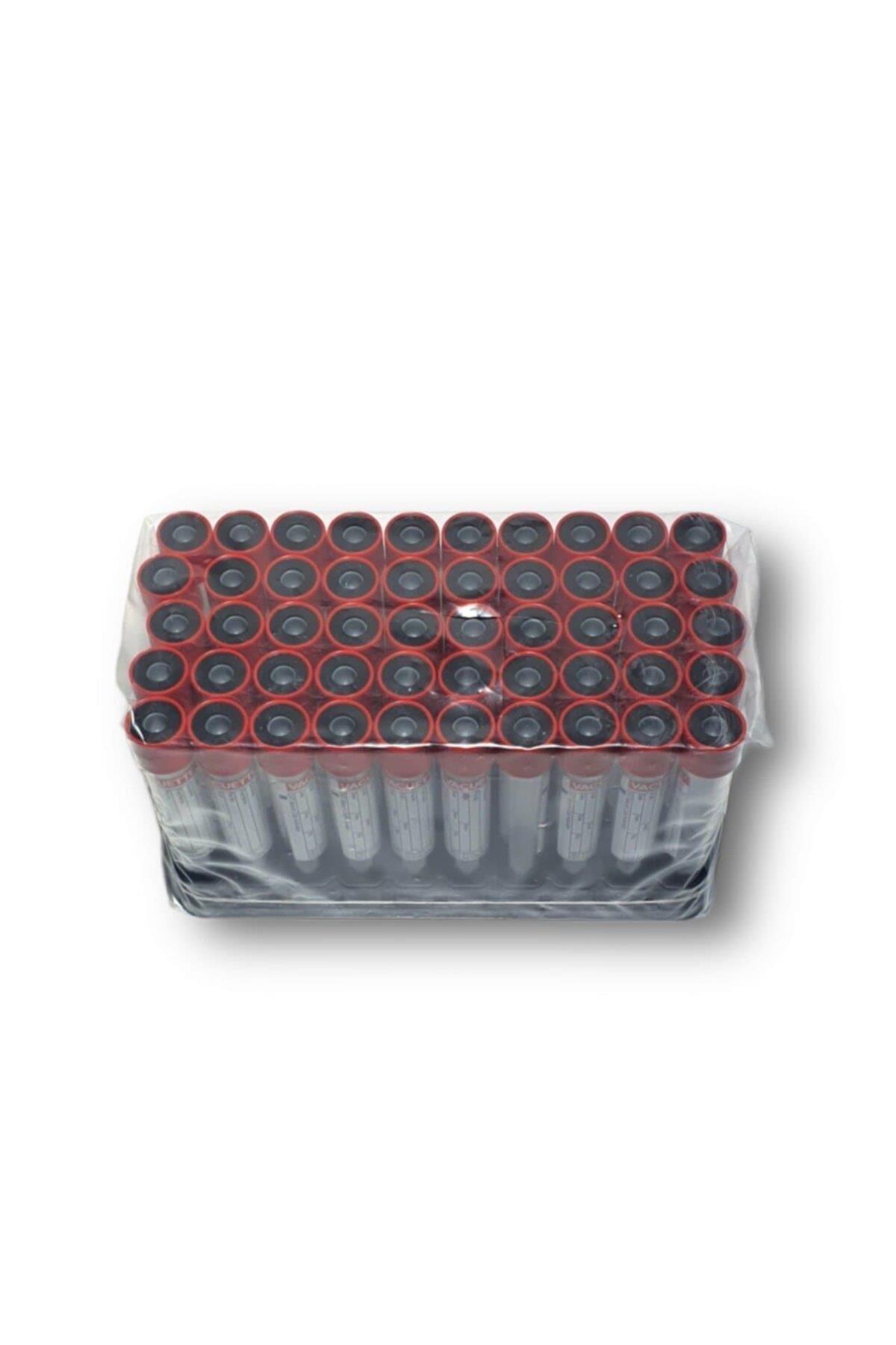 Vacuette Kan Alma Tüpü BoŞ 9 Ml Kırmızı Kapak 50 Adet