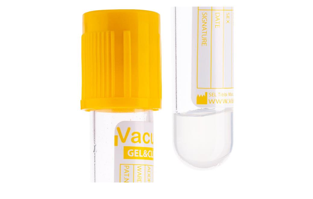 Vacusel Jelli Tüp 5 Ml_clot Aktivatörlü 100 Adet