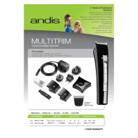 Andis Multitrim Kablosuz Tıraş Makinesi | (10 ve 40 Numara Bıçaklı) (24575)