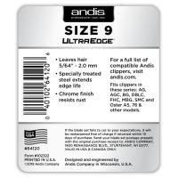 Andis UltraEdge® 9 Numara | Pet Tıraş Makinesi Bıçağı (64120)
