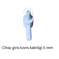 Archer Dijital Tansiyon Aleti Konnektör Jak Bağlantı Aparatı Beyaz L Tıp 5 Mm