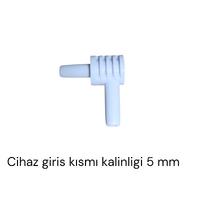 Archer Dijital Tansiyon Aleti Konnektör Jak Bağlantı Aparatı Beyaz L Tıp 5 Mm