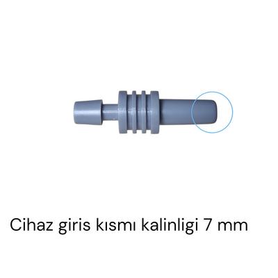 Archer Dijital Tansiyon Aleti Konnektör Jak Bağlantı Aparatı Gri Düz Tıp 7 Mm