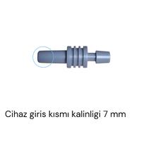 Archer Dijital Tansiyon Aleti Konnektör Jak Bağlantı Aparatı Gri Düz Tıp 7 Mm