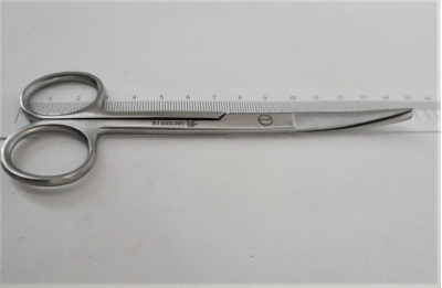 Archer Cerrahi Makas Küt Sivri 14 Cm Eğri Uçlu