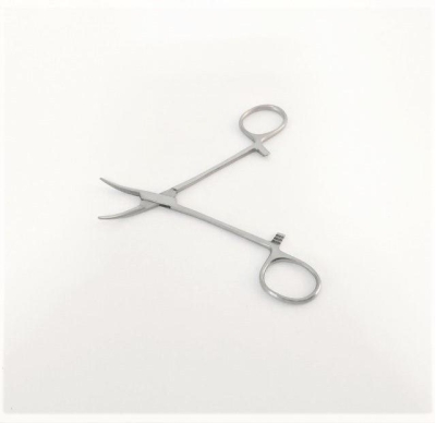 Archer Eğri Uçlu Portegü (İğne Tutucu) Mosquito Pensi 12 Cm