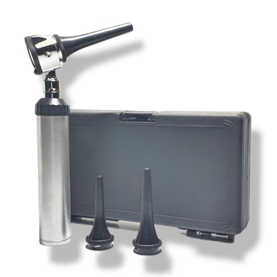 Archer Veteriner Otoskop Seti Metal Handle Led Beyaz ışık